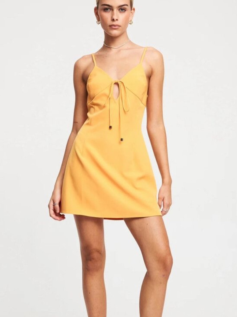 Lioness Provocateaur Adjustable-Strap Mini Dress